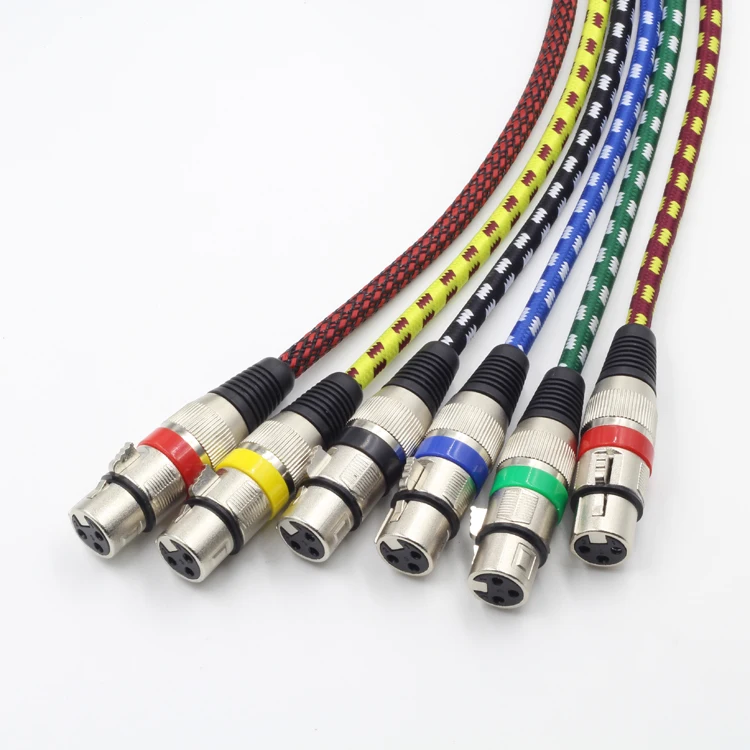 High-quality XLR Microphone Cable XLR to XLR Male To Female Mixer Amplifier Audio Line Professional Customization
