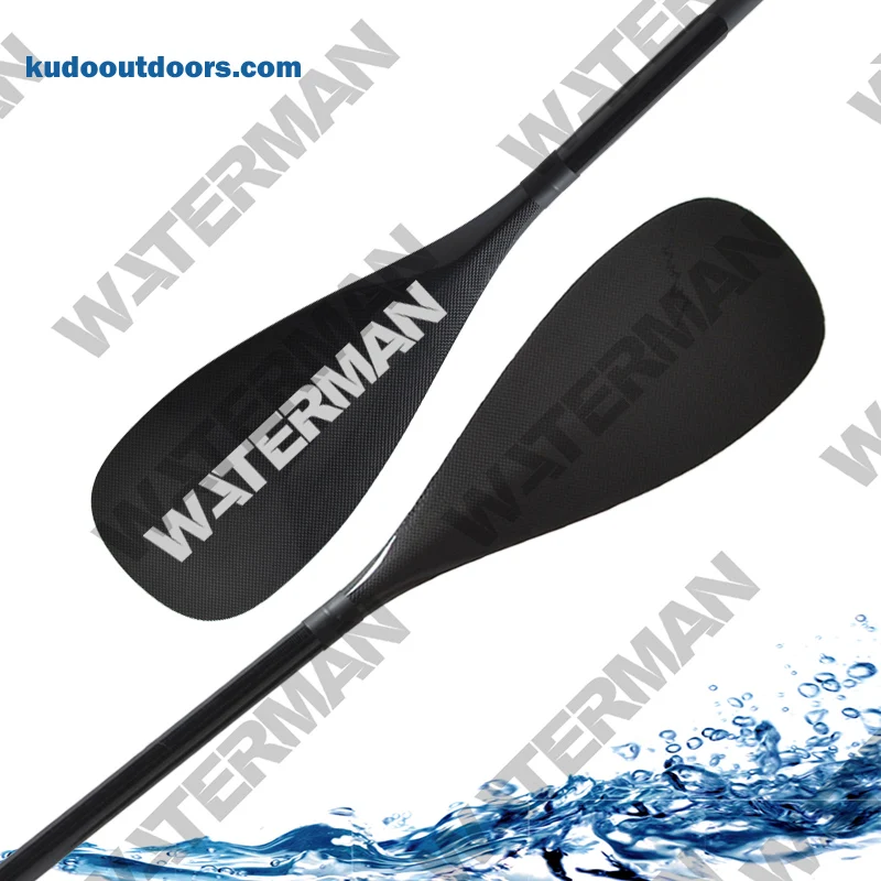 2019 NEW 3 pieces Full Carbon Fiber SUP Paddle with 45 Degree Connection