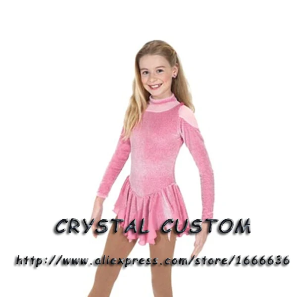 2016 Custom Ice Skating Dresses For Women  Graceful New Brand Figure Skating Dress For Competition DR2757