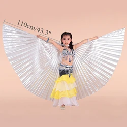 Children Dance Performance Props Belly Dance Accessories Egyptian Gold/Silver/white Isis Wings No Sticks