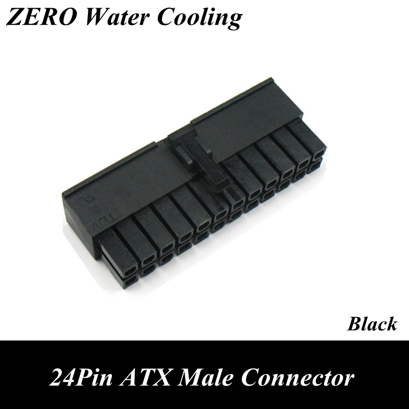 100pcs/lot 4.2mm 5557 CPU 24Pin ATX Male Connector