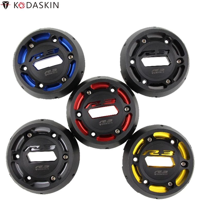 KODASKIN Motorcycles Engine Guard Falling Protection Stator Cover Protectors Accessories for Yamaha YZF R3 yzf r3 2015 2016