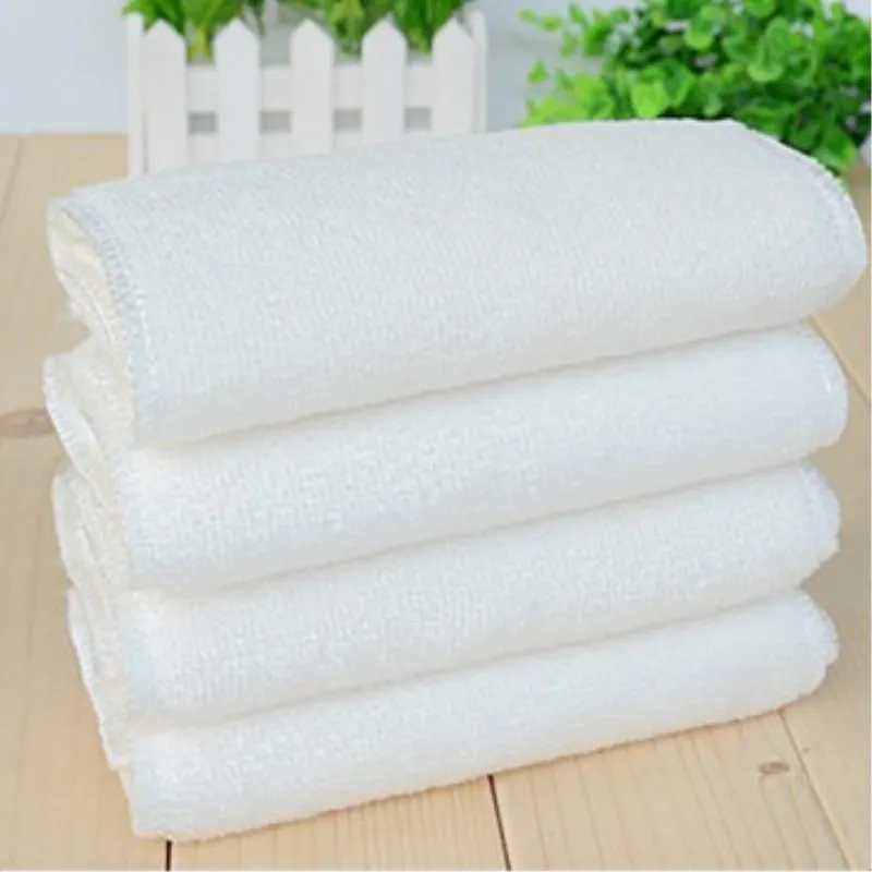 5Pcs Bamboo Dish Cloth Extra Soft  Absorbent Quick Dry Terry Kitchen Rags for Drying and Washing Dishes Cleaning Washcloths