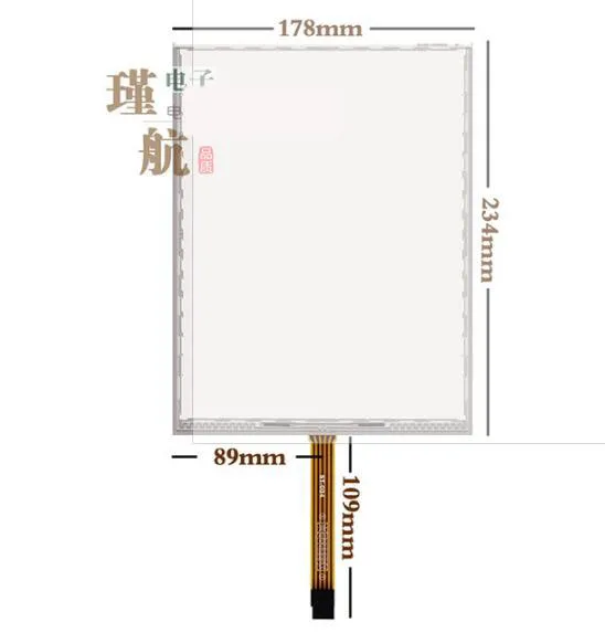 

234*178 New 10.4 inch, five wire industrial touch screen, computer display, industrial control equipment, handwriting screen