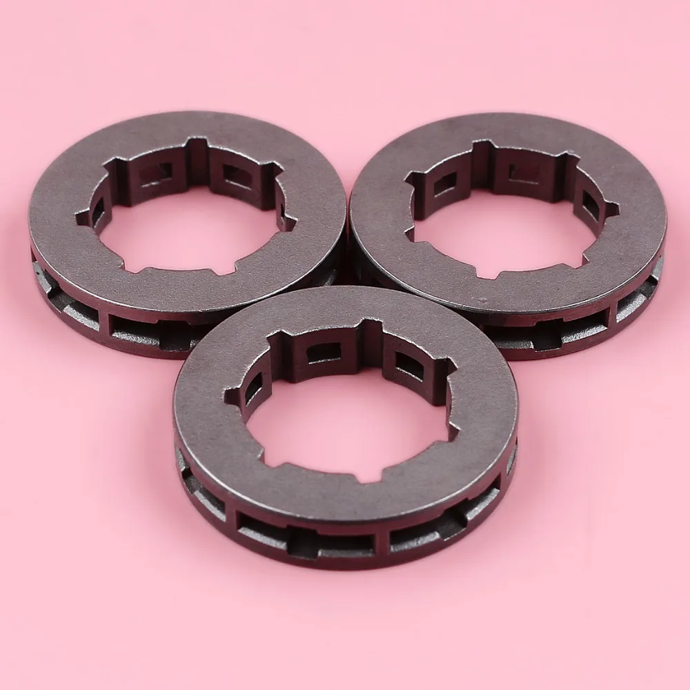 3pcs/lot .325 7T Chain Rim Sprocket For Chinese 4500 5200 5800 45cc 52cc 58cc Chainsaw Spare Parts Oregon 11892 19mm