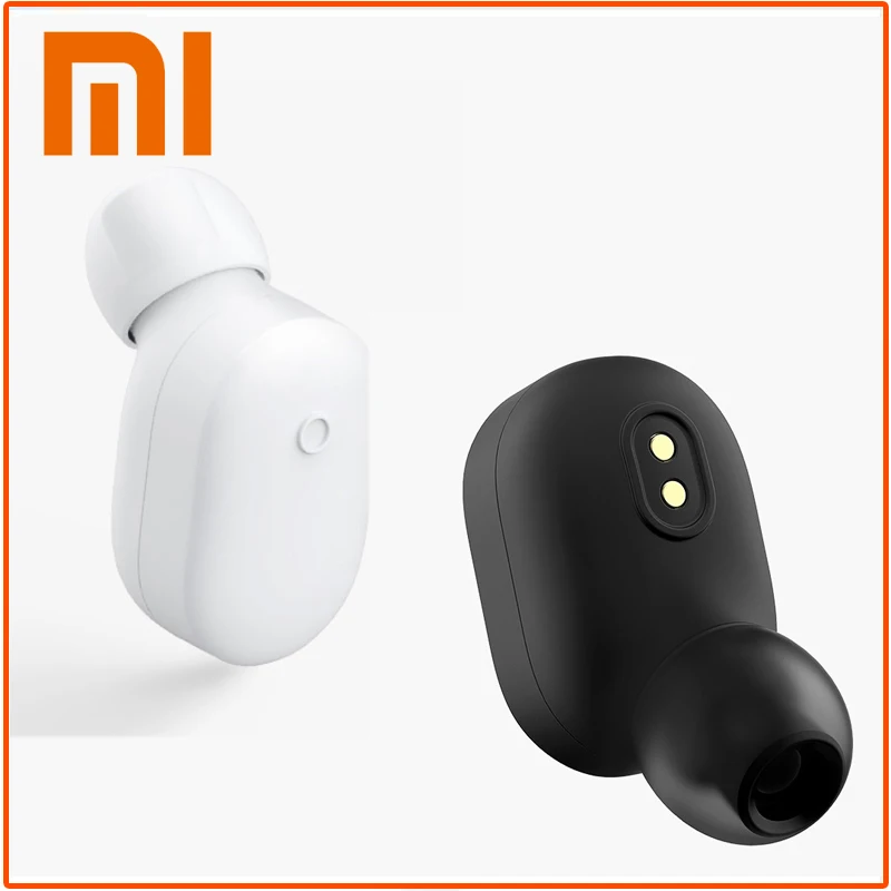Оригинальные bluetooth-наушники Xiaomi 4,5g IPX4, водонепроницаемые наушники-вкладыши со встроенным микрофоном, беспроводная мини-гарнитура Bluetooth 4,1