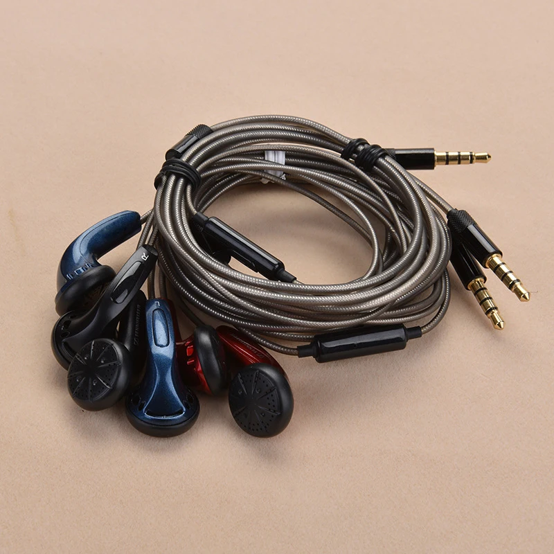 10 Uds Diy auriculares de graves pesados calidad de sonido música auriculares estéreo auriculares HIFI auriculares con micrófono para iphone xiaomi huawei