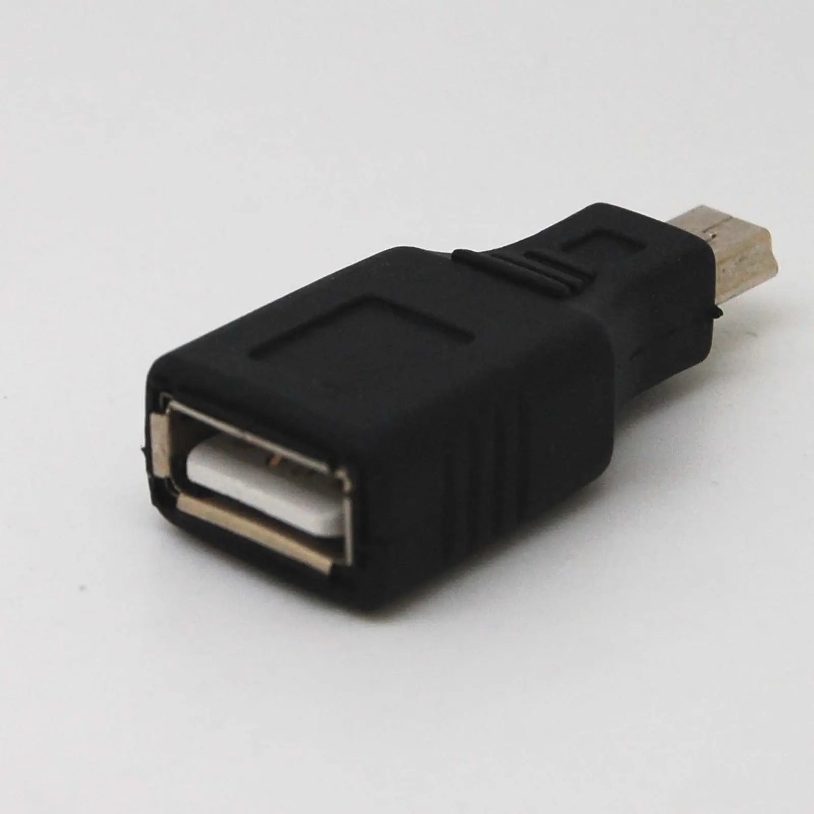 USB نوع A أنثى إلى Mini B 5 دبوس ذكر محول مهائي كابلات موصل جديد