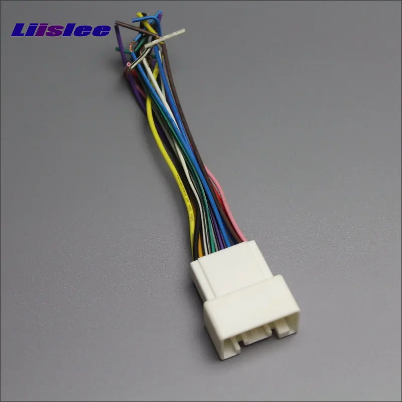 

For Toyota Crown Land Cruiser Prado Car Plugs Into Factory Harness Radio Wire Adapter Stereo Male DIN To ISO