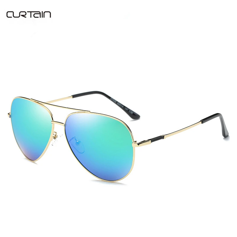 

New men's polarized Sunglasses fashion trend metal colorful glasses anti-uv outdoor sports decorative driving glasses