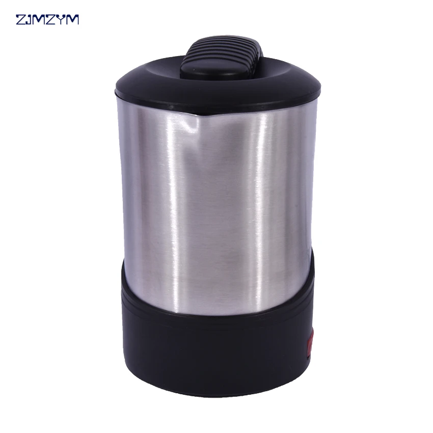 0.6L travel abroad electric kettle stainless steel 110V-220V European portable mini travel electric cup