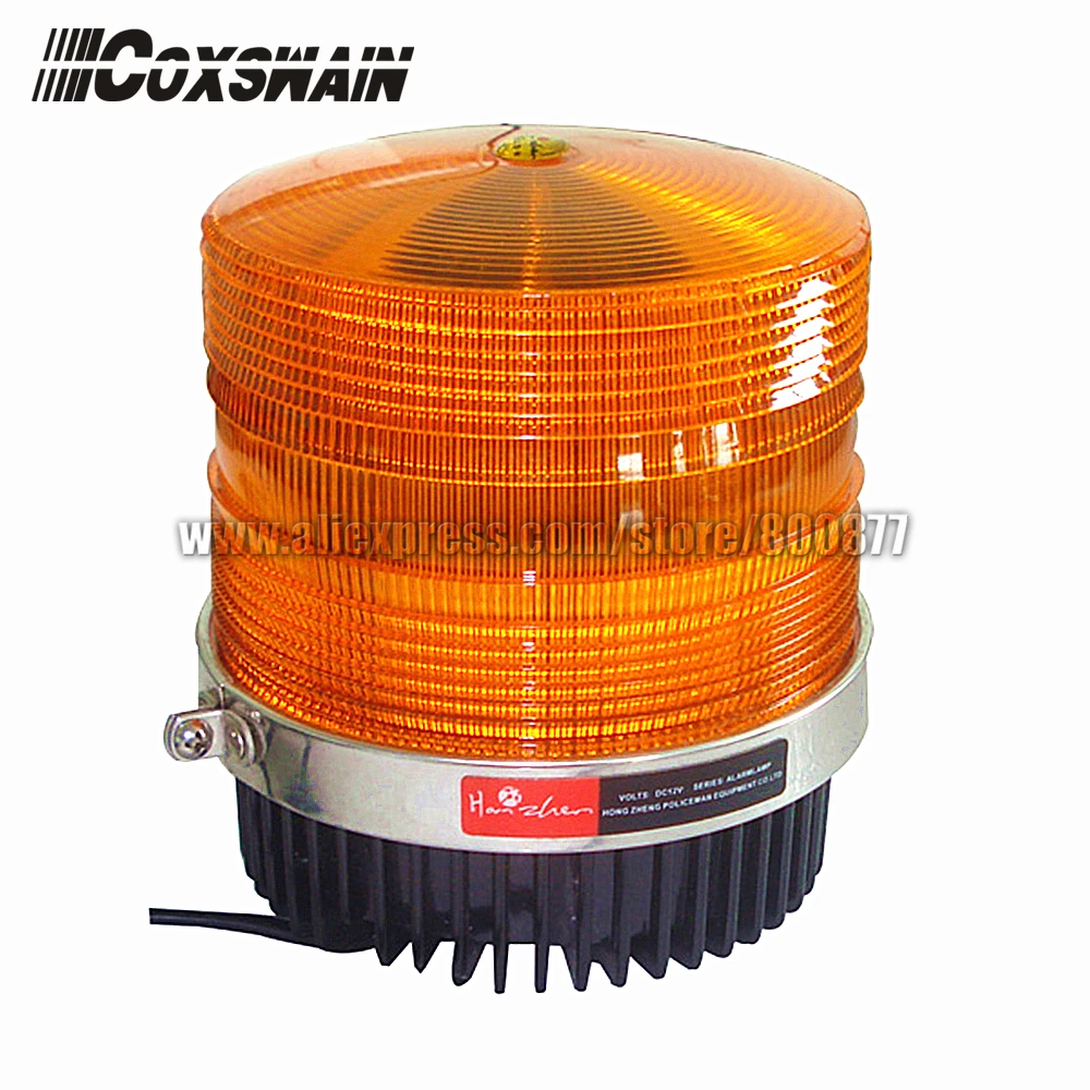 ضوء LED للشاحنة TBD-C1033، ضوء تحذير LED فائق السطوع، DC10-30V، 24X0.5W LED، قاعدة مغناطيسية، منارة LED للسيارة مقاومة للماء