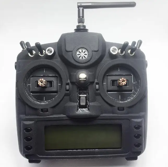 Black/Clearly Silicone Protector Case Scrub Feel for FrSky Taranis X9D Plus and X9D PLUS SE Transmitter Remote Controller