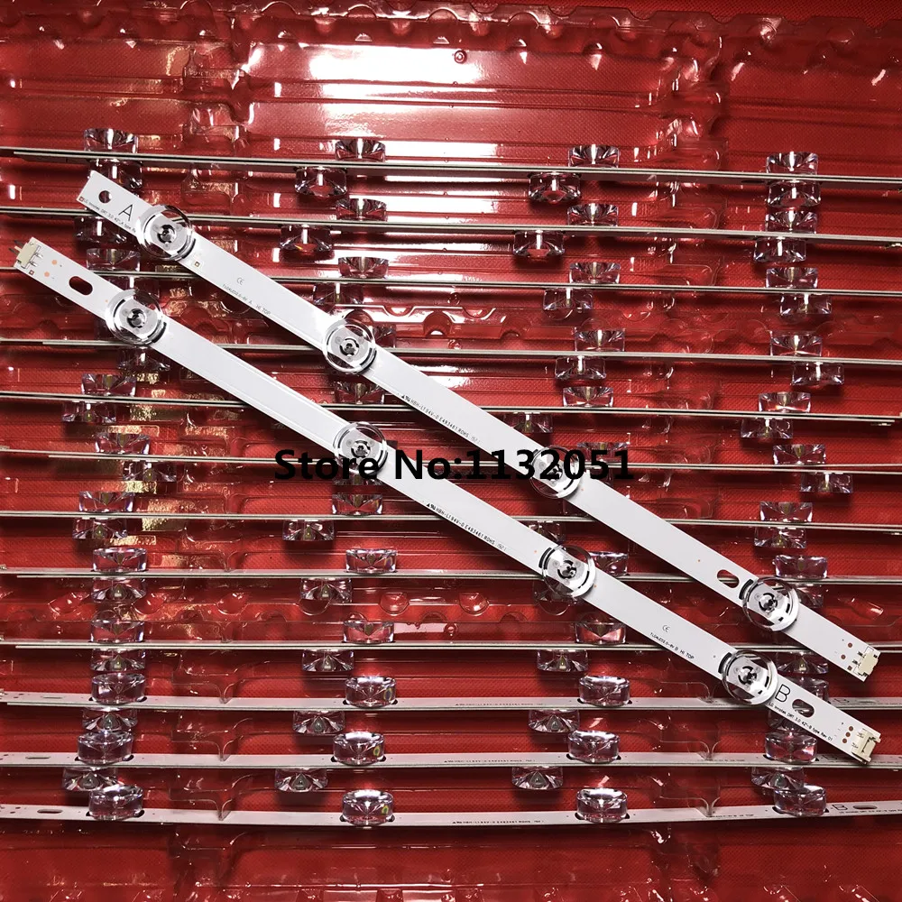 8 قطعة LED شريط إضاءة خلفي ل 42LB631V 42LB639V 42LB640V 42LB644V 42LB650V 42LB652V 42LF653V 42LF5500 42LF6200 42LF6500 42LB5500