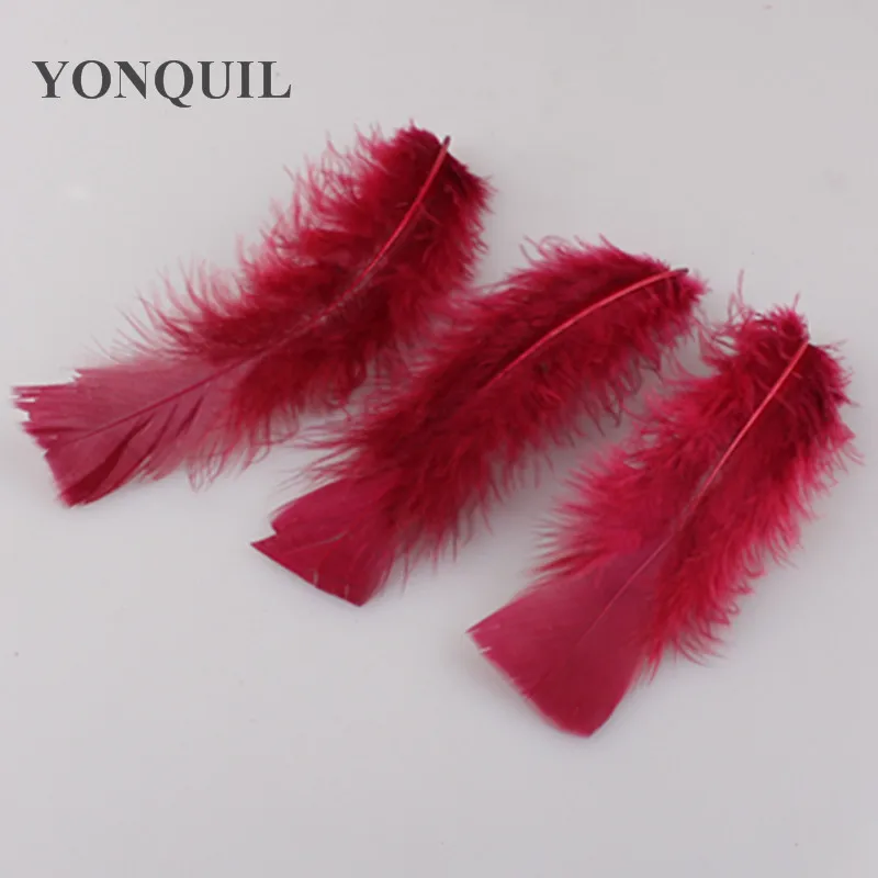 Plume de dinde moelleuse naturelle 13 couleurs, racine à 300, vente de vêtements, casquettes, chaussures, accessoires d'ornement, 15-20CM 6-8 pouces SYFE08