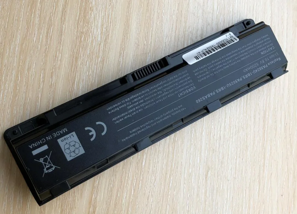 Laptop battery For Toshiba Satellite C800 C805 C840 C845 C850 C855 C870 C875 Satellite P840 P845 P850 P855 P870 L850