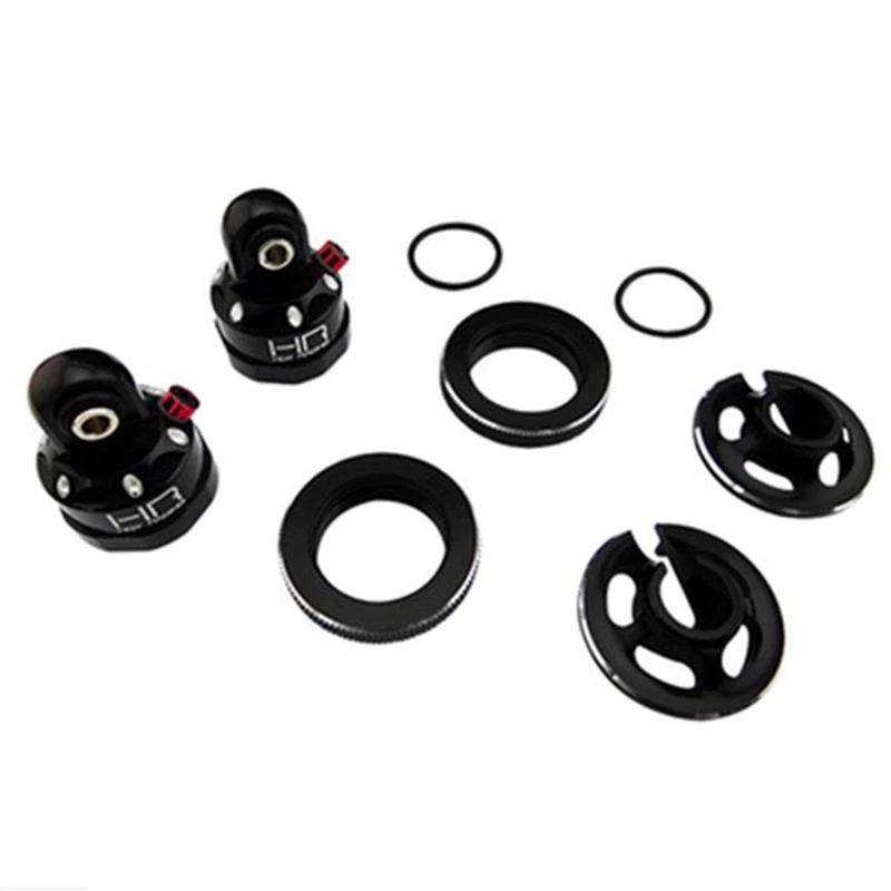 Hot Racing Optional Aluminum bleeder shock caps with spring retainer for 1/5 TRAXXAS X Maxx shocks