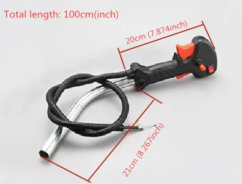 Brush Cutter Grass Trimmer left Right Switch Handle 43CC 52CC Brush Cutter Spare Parts Petrol/Gas Power