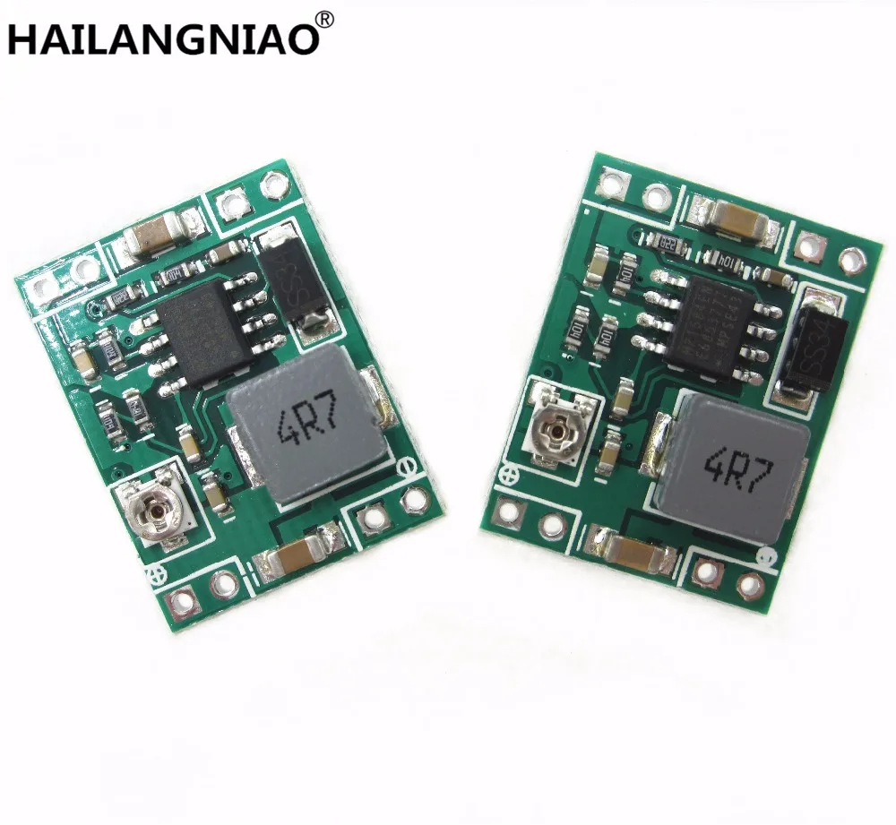 5PCS GW1584 Ultra-small size DC-DC step-down power supply module 3A adjustable step-down module super LM2596