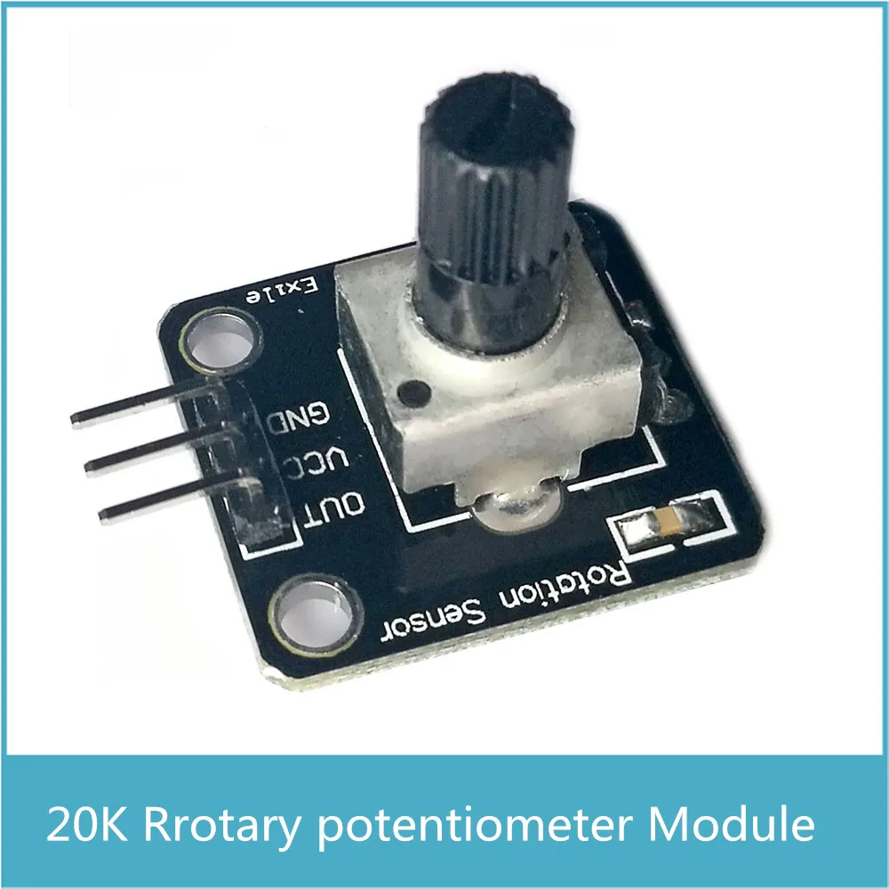 

10pcs Rrotary potentiometer analog knob module For Raspberry Pi For Arduino 20K Resistance