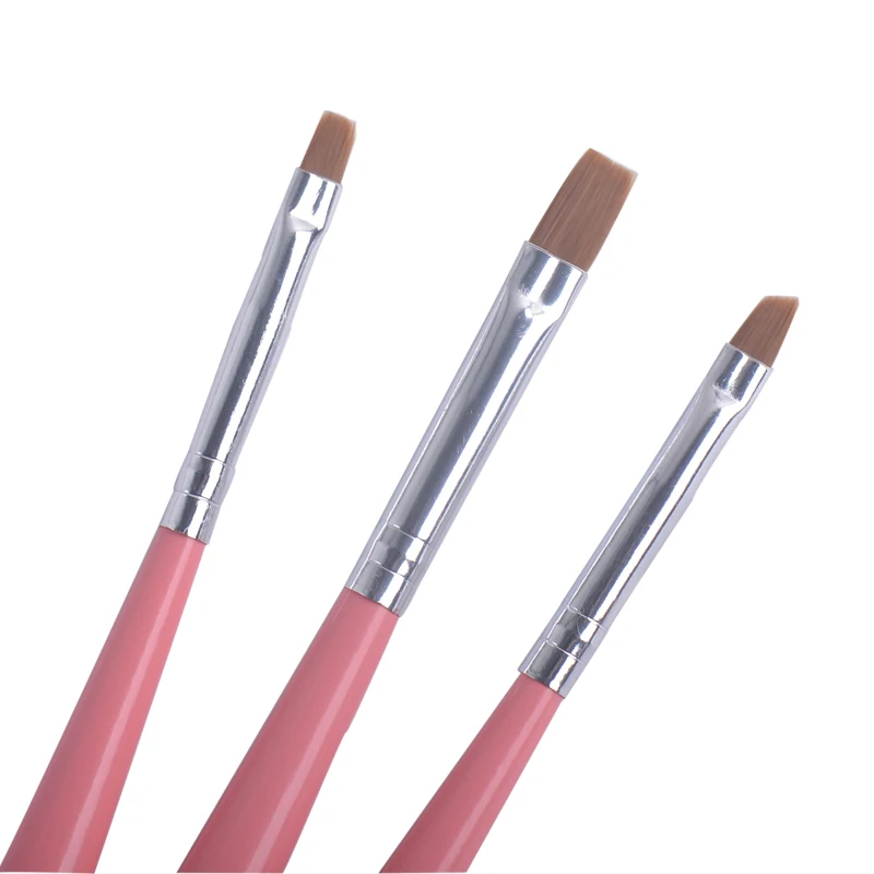 fengshangmei 9pcs Brushes for Nail Design Artistic Nail Gel Brushes