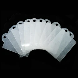 Nuovo 10 Pz Piastre per timbratura delle unghie Set Stamper Raschietto Smalto per unghie Stampo per timbri Modelli di plastica per nail art fai da te Set di attrezzature per stencil