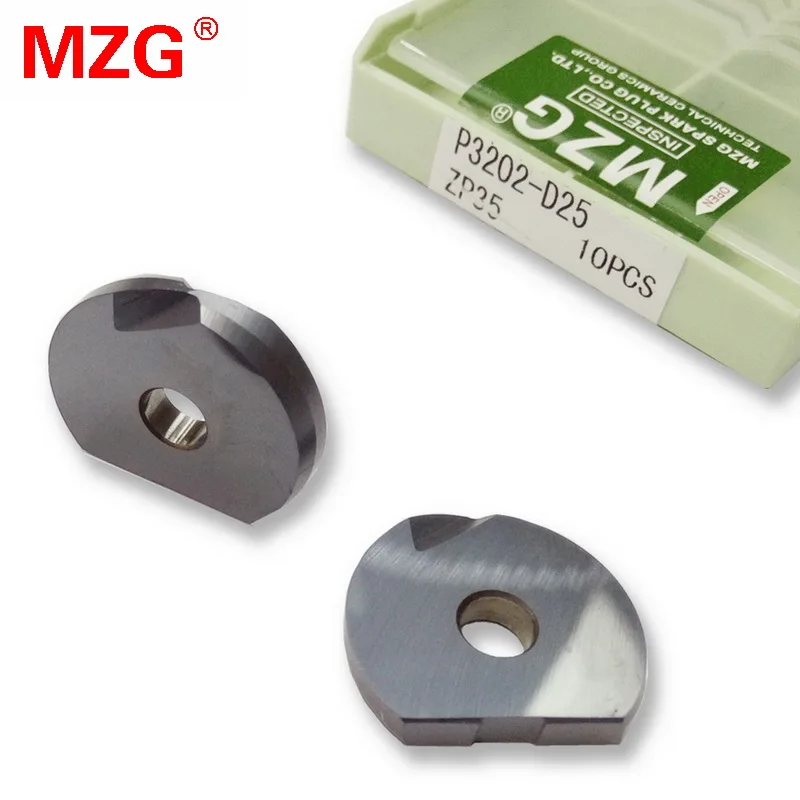 MZG P3202-D10(R5) D16(R8) ZP35 Carbide Inserts Steel Processing Fast Feeding Cutting Milling Cutter Machining