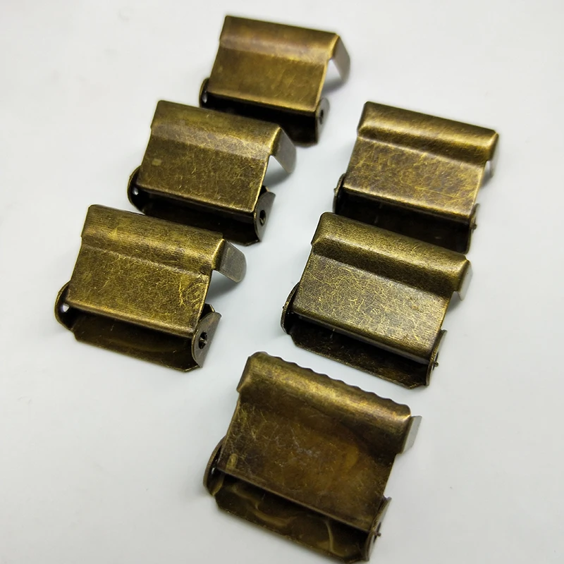 30 pcs/lot Bronze metal buckle Suspenders adjustment buckles Craft Sewing materials Garment Accessories 2.0cm/2.5cm