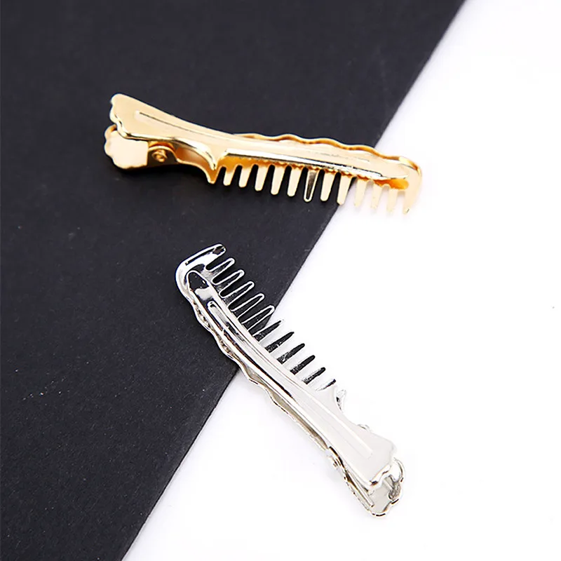 New Fashion Metal Hair Clips for Women Comb Shape Hair Barrette Stick Hairpin Hair Styling Accessories For Women Girls Women