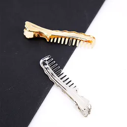 New Fashion Metal Hair Clips for Women Comb Shape Hair Barrette Stick Hairpin Hair Styling Accessories For Women Girls Women