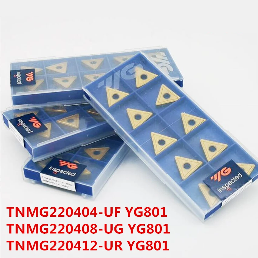 Imagem -03 - Inserções do Carboneto Tnmg Yg1 Tnmg220404 Tnmg220408 Tnmg220412-ur Yg801