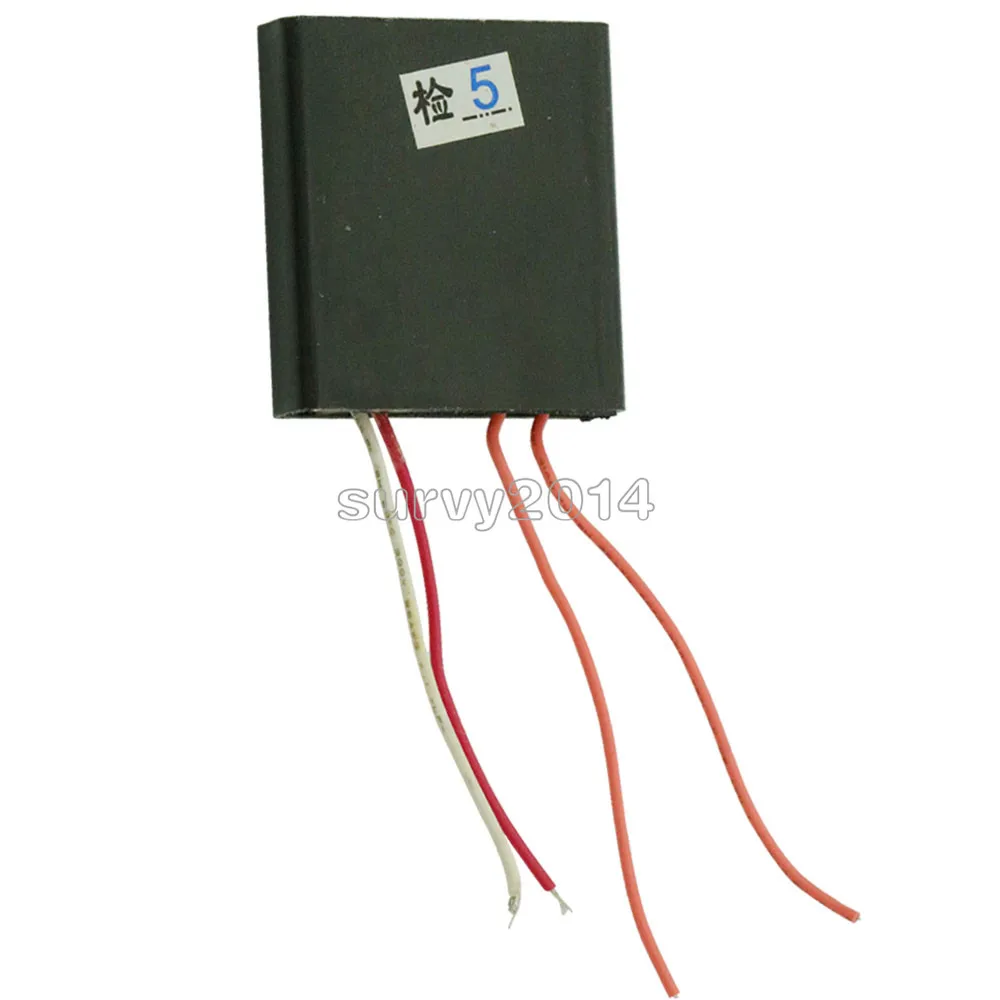 400KV Super DC Arc 3.7V-6V Pulse High Voltage Arc Generator Inverter Ignition Coil Flat-type 1.5-2cm Igniter