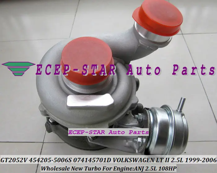 Turbo GT2052V 454205-5006S 454205-0006 454205-0001 454205 074145701DFor VOLKSWAGEN VW LT II 2DM 2.5L 1999-06 Engine ANJ 108HP