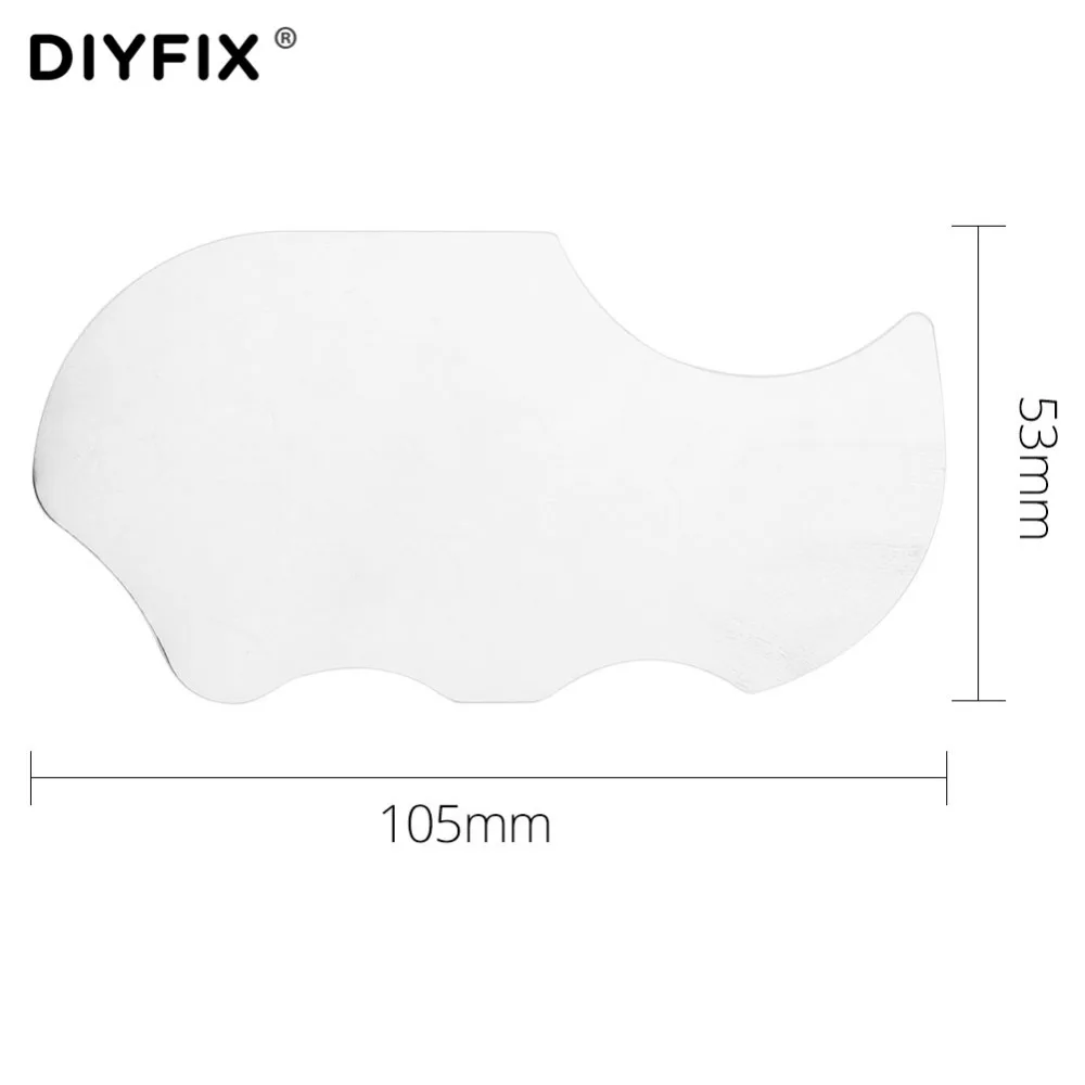DIYFIX Ultra Thin Flexible Stainless Steel Pry Spudger Disassemble Card for iPhone iPad Samsung PADs Mobile Phone Repair Tool