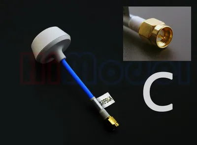 5.8 GHz Circular Polarized Antenna - RX, SMA PLUG  Greatly improve wirele range