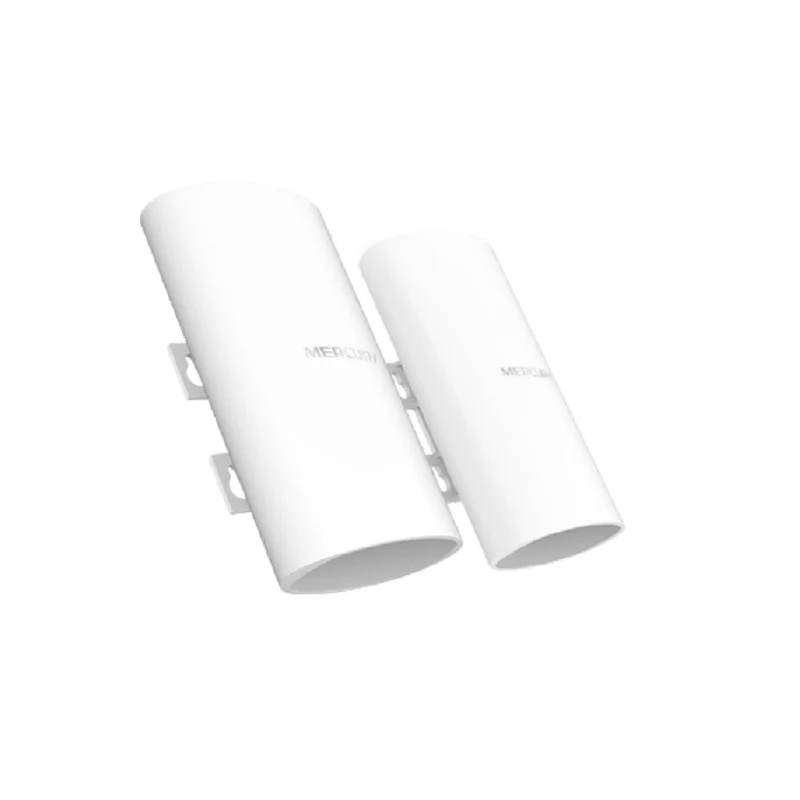 Una coppia di ponti wireless per ascensore 300Mbps 2.4GHz 867Mbps 5GHz Ponte wireless, alimentatore CC PoE passivo RJ45 Struttura MIMO