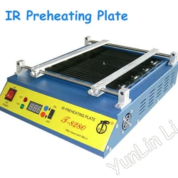 PCB Preheater IR Preheating Plate IR-Preheating Oven 0-450 degree Celsius Solder Repair 110V/220V