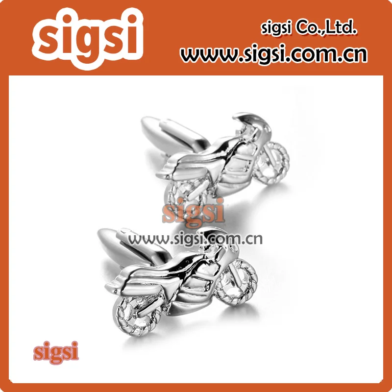 

Wholesale Classical Motorcycle Rhinestone Cufflink