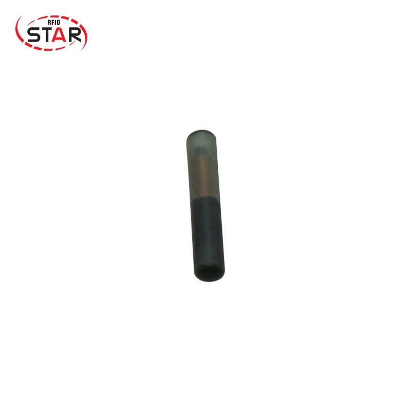 2.12*12mm 1.4*8mm 1.25*7mm impianto RFID Microchip 134.2KHz bivetro Fdx-b pesce gatto cane animale pet ID Microchip con siringa