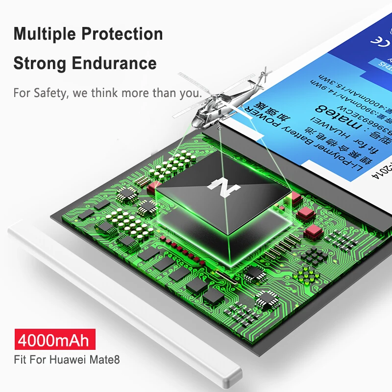 NOHON Battery For Huawei Mate 8 9 10 20 Pro 7 S P20 Pro HB396693ECW HB396689ECW HB436486ECW HB436178EBW Replacement Bateria