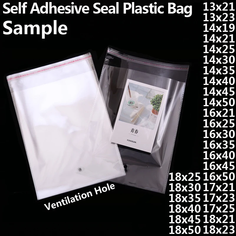 

Transparent Self-adhesive OPP Poly Plastic Bags Clear Self Sealing Resealable Cello Cellophane Bag Small Toy Gift Packaging Bags