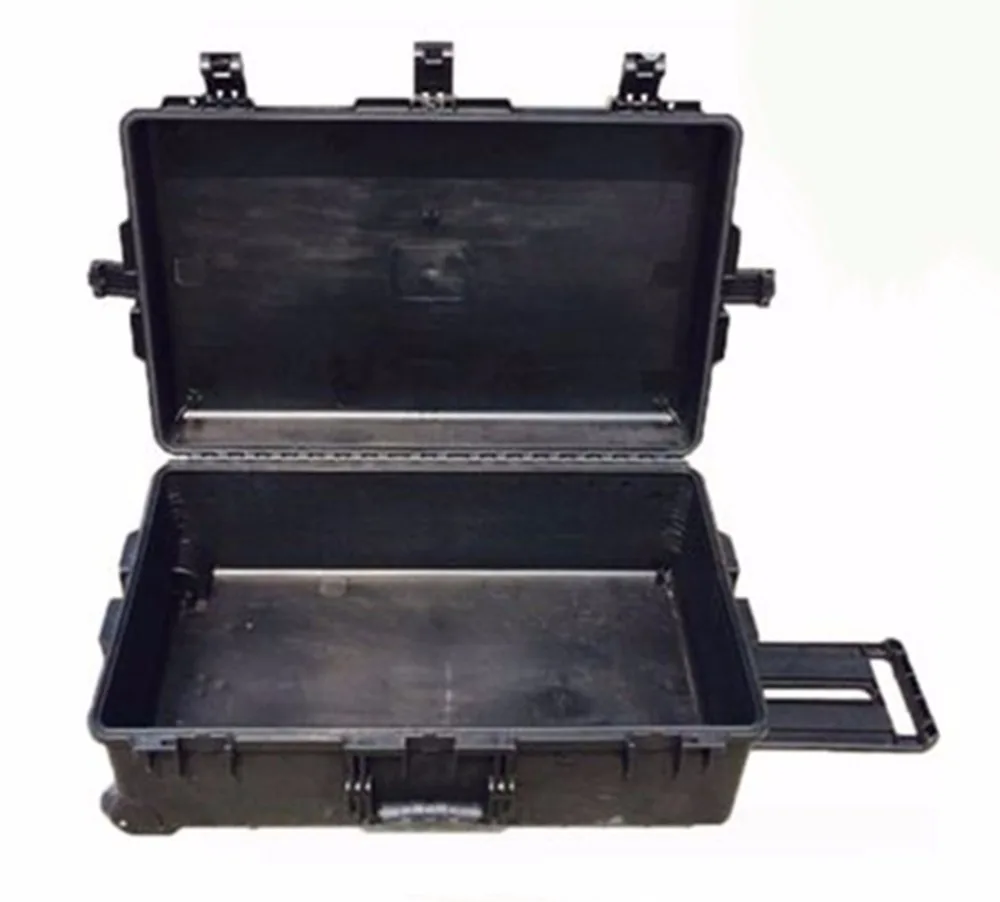 Tricases factory IP67  hard plastic large suitcase trolley tool case M2950 with pre-cut foam