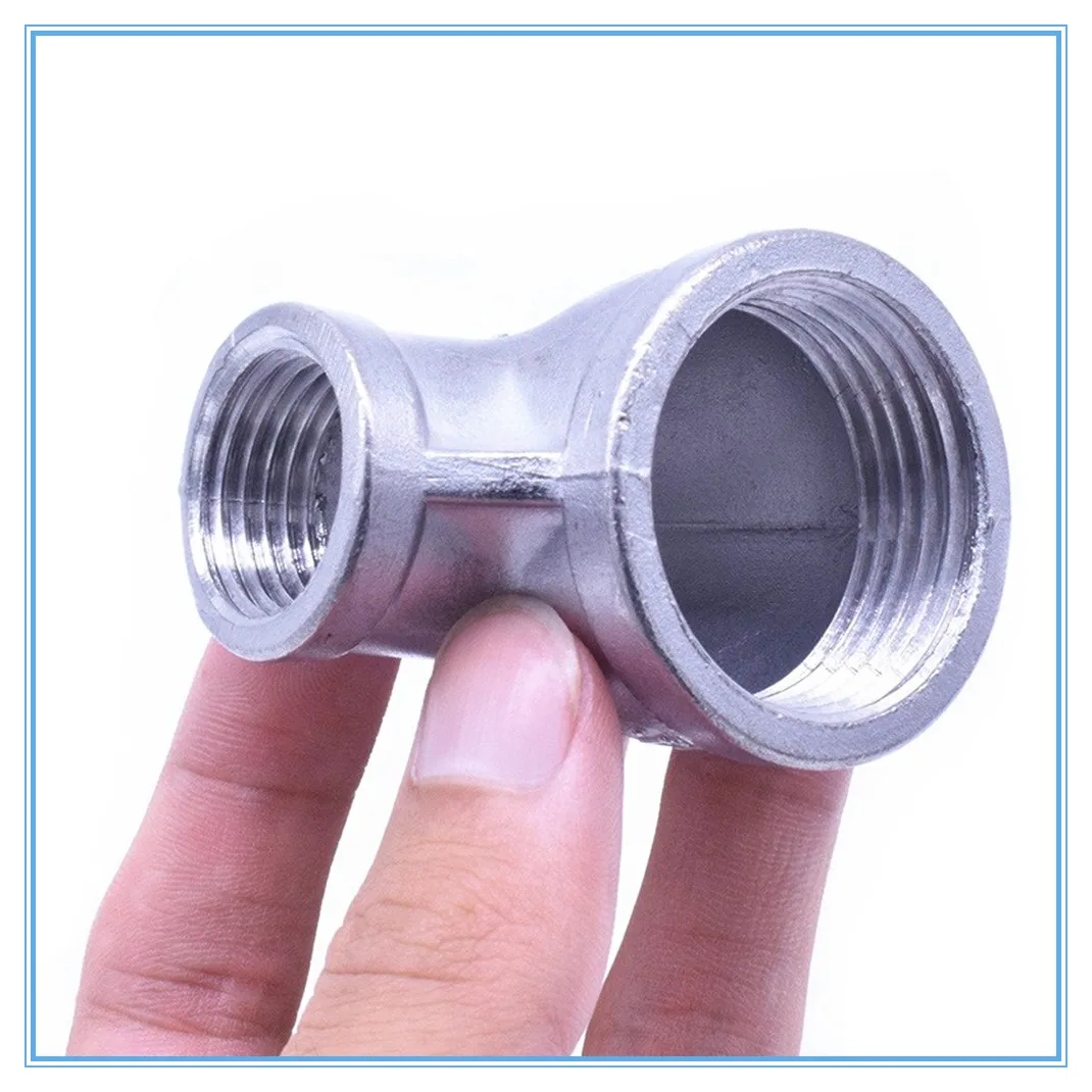 Elbow 90 Degree Angled different diameter F/F Stainless Steel SS 304 Female*Female Threaded Pipe Fittings