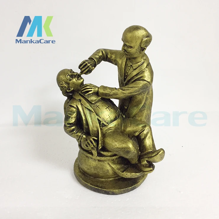 Dental Clinic Decoration Old Dentist Treatment Gift Big Resin Crafts Toys Dental Artware Teeth Handicraft Furnishing Articles