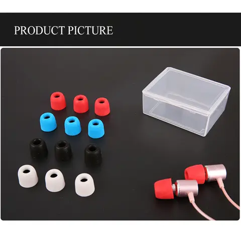 교체용 메모리 폼 이어팁 T200 (L M S), 4.5mm 구경 이어 플러그, 4.5mm-5.5mm 출력 헤드폰용 코튼, 10 쌍