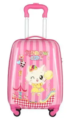 kids Rolling luggage suitcase  Suitcase Children Travel Trolley Suitcase for girl  wheeled suitcase for kid Travel Luggage bags