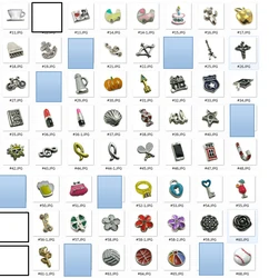 More than 500 Styles Floating Locket Charm Glass Living Charm