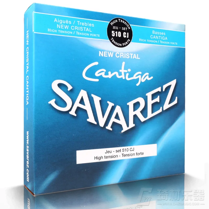 Savarez 510 Cantiga Series New Cristal Cantiga HT Classical Guitar Strings Full Set 510CJ