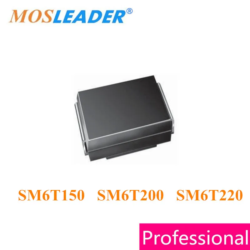 

ТЕЛЕВИЗОРЫ Mosleader 750 шт., DO214AA SM6T150 SM6T200 SM6T220 SMB SM6T150A SM6T200A SM6T220A SM6T150CA SM6T200CA SM6T220CA, высокое качество