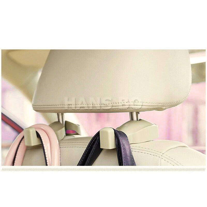2PCS Car Fastener&Clip Interior Accessories Bags Auto Portable Seat Hook Hanger Purse Bag Holder Organizer Holder Car Styling